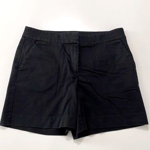 Loft Black Riviera Casual Shorts Size 6